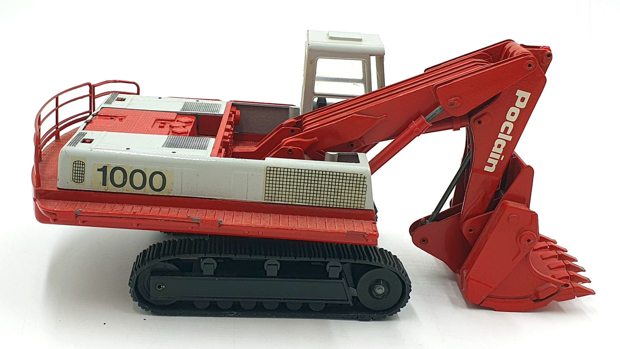 CEF 1/50 Scale Diecast CEF03 - Poclain 1000 Excavator Shovel - Red/White