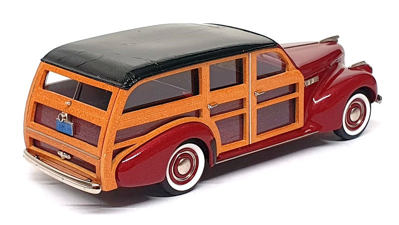 Brooklin Models 1/43 Scale BRK191 - 1940 Buick Super Est. Wagon M-59 - Maroon