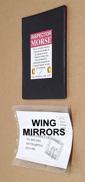 Corgi 1/43 Scale 01803 - Jaguar Mk2 Inspector Morse 1 Of 87 - Maroon/Black