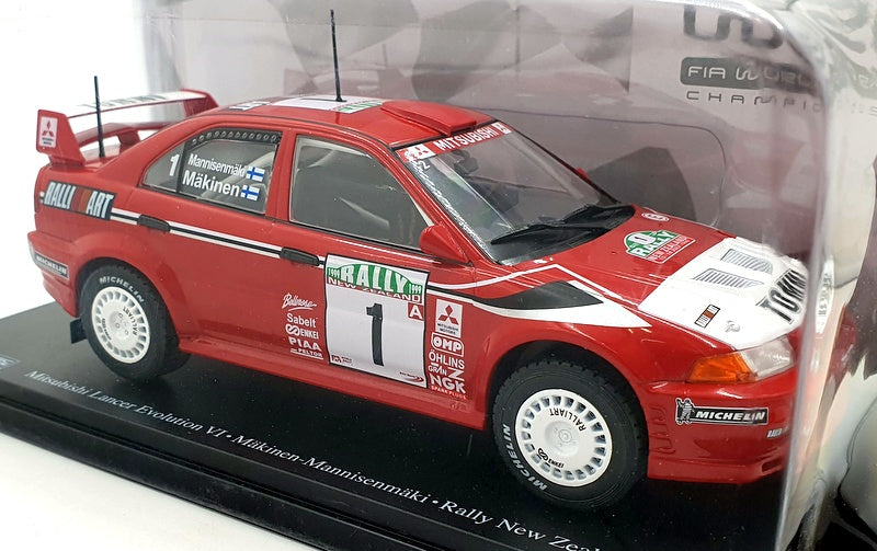 Hachette 1/24 Scale G113U014 Mitsubishi Lancer EVO VI New Zealand 1999 Makinen