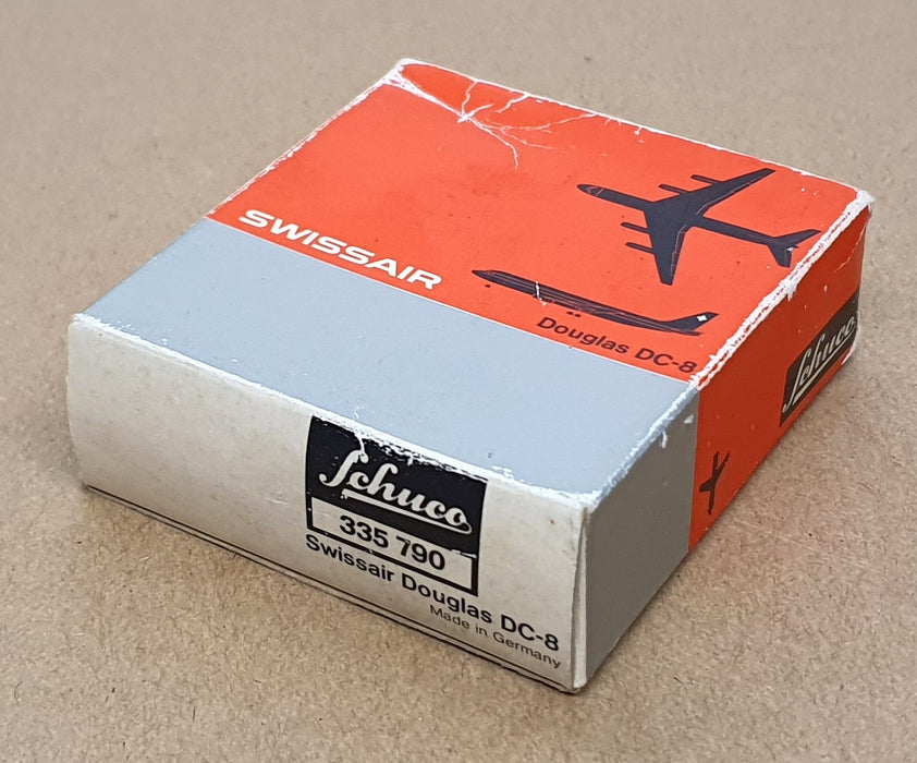 Schuco 1/600 Scale 335 790 - Douglas DC-8 Aircraft Swissair