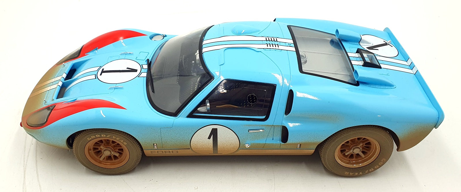 CMR 1/12 Scale CMR12036 - Ford GT40 MkII - 2nd 24h Le Mans 1966 #1 Miles/Hulme