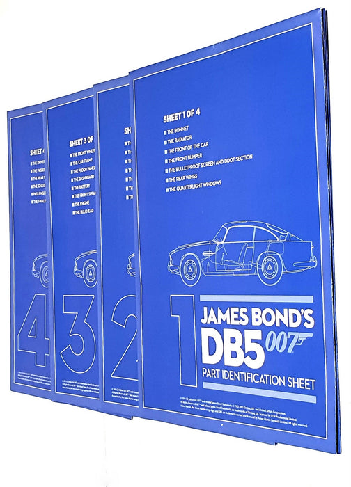 Eaglemoss 1/8 Scale - Build Your Own James Bond Aston Martin DB5 All 86 Issues