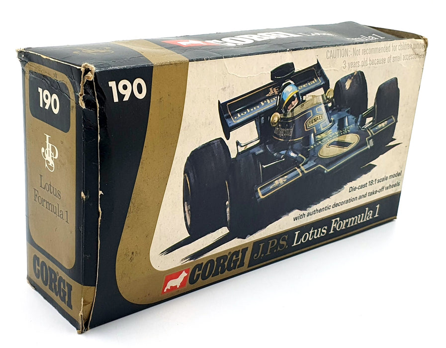Corgi 1/18 Scale Diecast 190 - JPS Lotus Formula 1 - Black