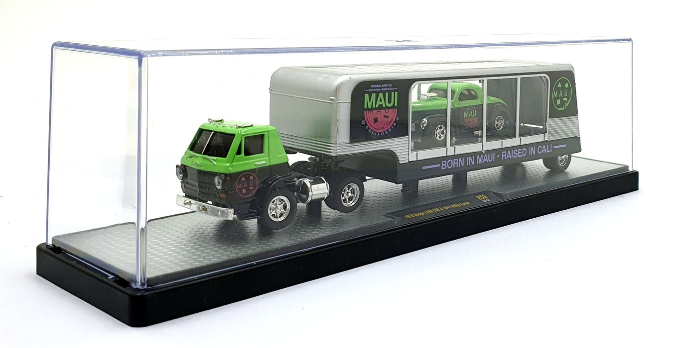 Castline M2 Machines 1/64 Scale R56 - 1970 Dodge L600 & 1941 Willys Coupe