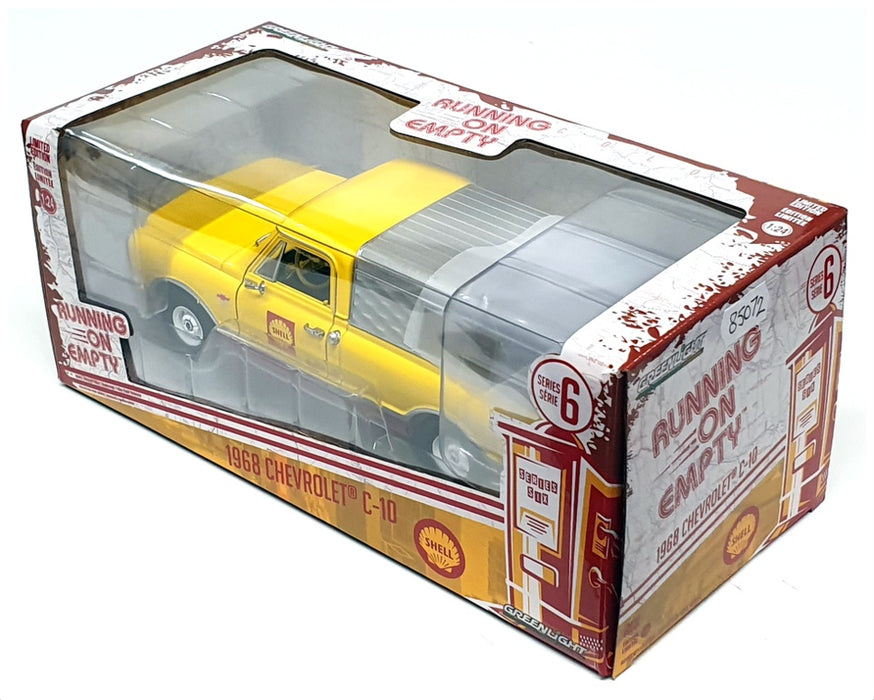 Greenlight 1/24 Scale 85072 - 1968 Chevrolet C-10 Truck Shell - Yellow/Red