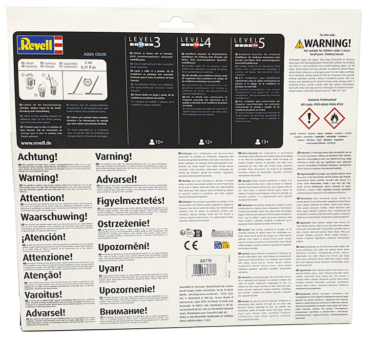 Revell 1/72 Scale Model Kit 03776 - Saab JAS-39C Gripen Aircraft with Paint/Glue