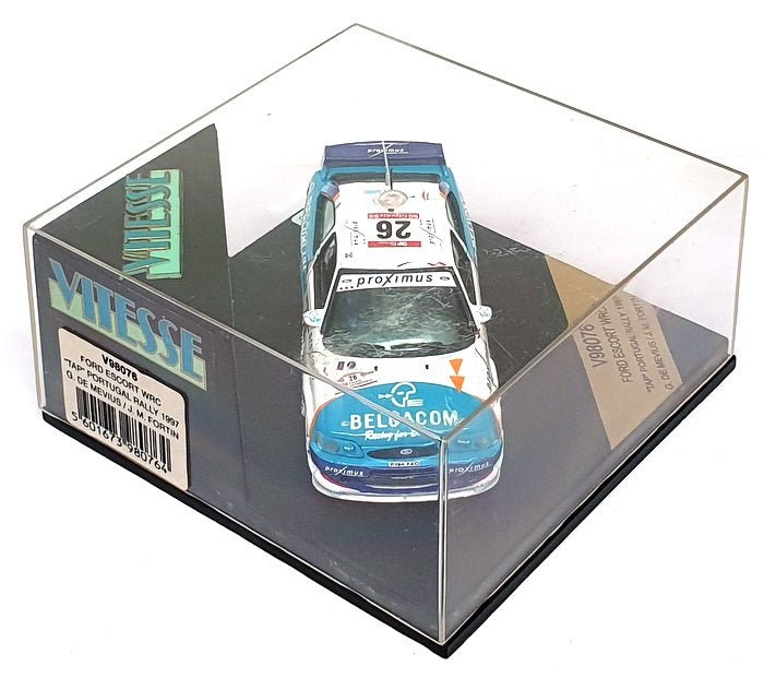 Vitesse 1/43 Scale V98076 - Ford Escort WRC "TAP" #26 Portugal Rally 1997