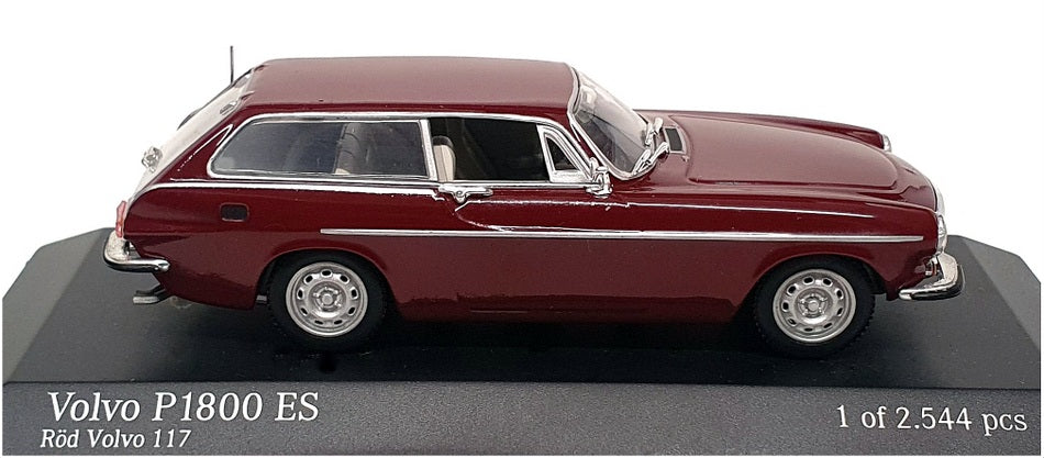 Minichamps 1/43 Scale 430 171614 - 1971 Volvo P1800 ES - Dk Red