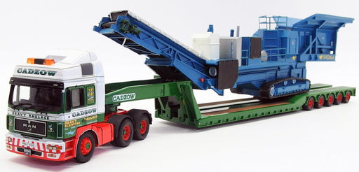 Corgi 1/50 Scale CC12002 - MAN King Trailer & Crusher Load - Cadzow