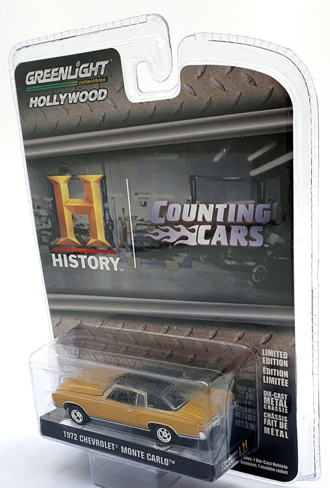 Greenlight 1/64 Scale 44950-D - 1972 Chevrolet Monte Carlo - Gold