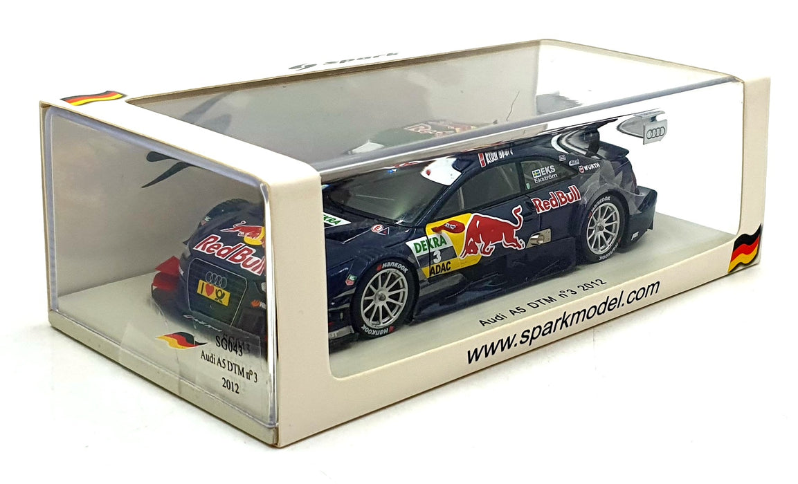 Spark 1/43 Scale SG043 - Audi A5 DTM #3 2012 - Ekstrom