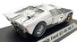 Shelby Collectibles 1/18 Scale Diecast 06922S - Ford GT40 1966 MK II - Silver