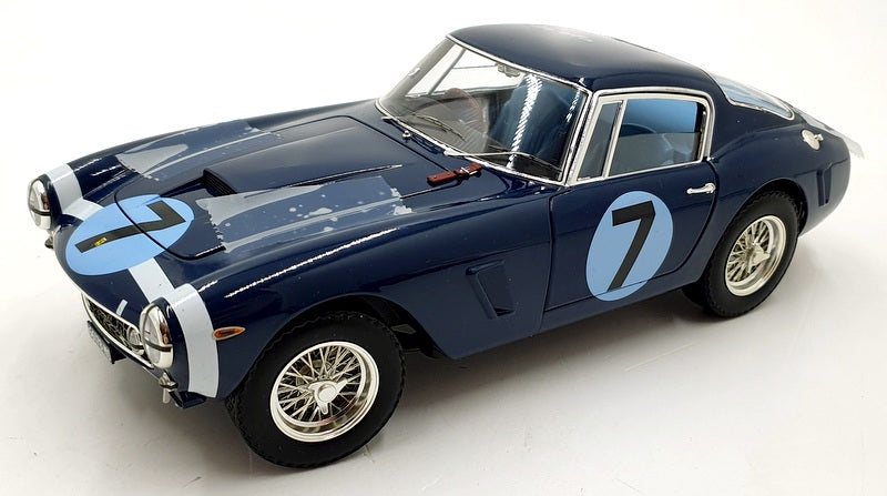 Hot Wheels 1/18 Scale X5489 Ferrari 250 GT Berlinetta #7 1961 RAC TT Blue Signed