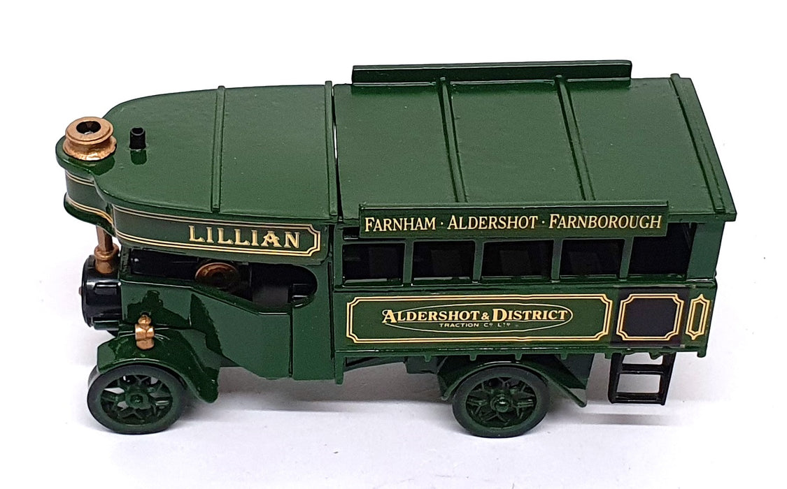 Matchbox Appx 11cm Long Diecast MB10K - 1922 Foden Steam Bus REWORKED