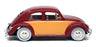Vitesse 1/43 Scale 404US.1 - Volkswagen Sedan - Burgundy/Dk Orange
