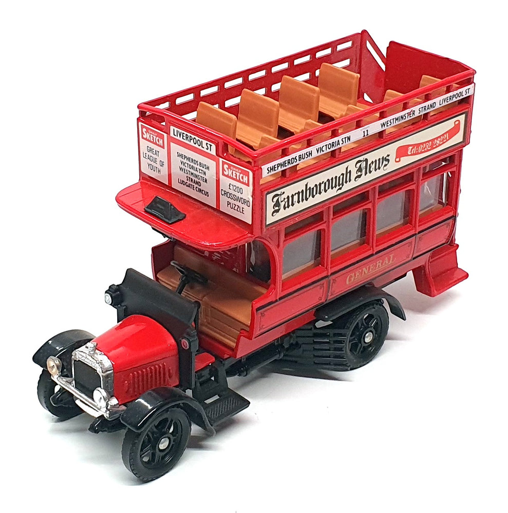 Corgi Appx 15cm Long Diecast TBC07G - Thornycroft Bus REWORKED