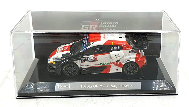 Burago Race 1/43 Scale Diecast 38310 - Toyota GR Yaris Rally 1 Hybrid #1