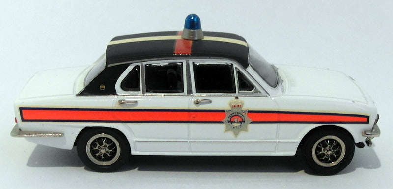 Crossway Models 1/43 Scale CP12 - Triumph Dolomite Sprint Police Car - White