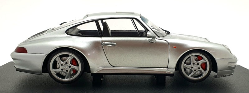 Solido 1/18 Scale Diecast S1810103 - 1996 Porsche 911 (993) 4S Met. Polar Silver