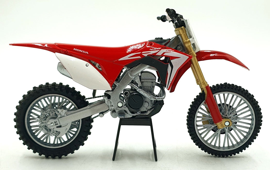 NewRay 1/12 Scale 57873 - Honda CRF450R Motorbike - Red/White