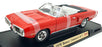 Road Signature 1/18 Scale 92547 - 1970 Dodge Coronet R/T - Red/White