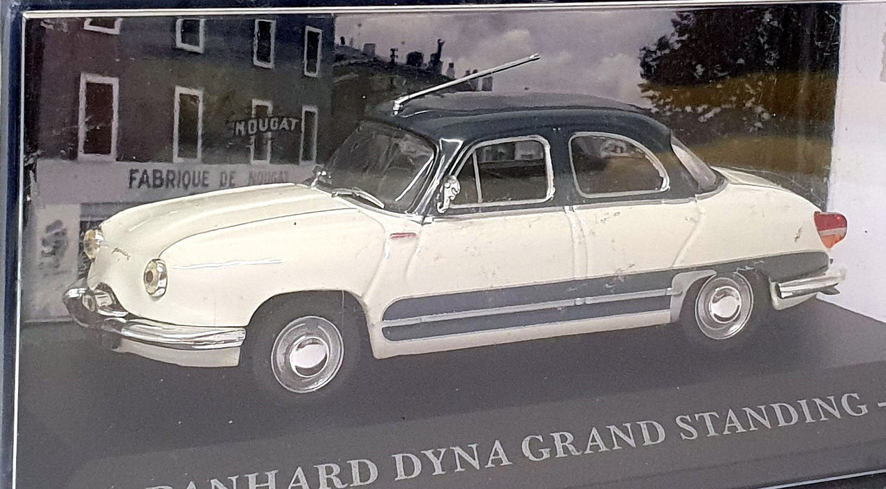 Altaya 1/43 Scale 17825A - 1958 Panhard Dyna Grand Standing - Off White/Blue