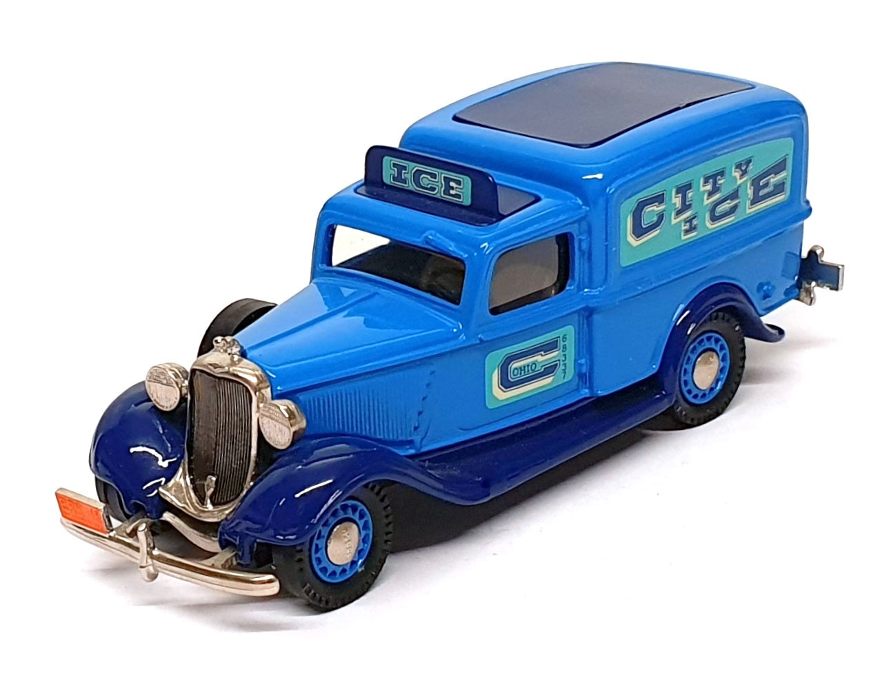 Brooklin 1/43 Scale BRK16A 018 - 1935 Dodge Delivery Van City Ice - Blue
