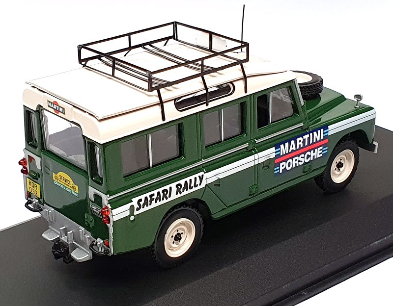 Ixo 1/43 Scale RAC387X - Land Rover SIII 109 Safari Rally Assistance 1978