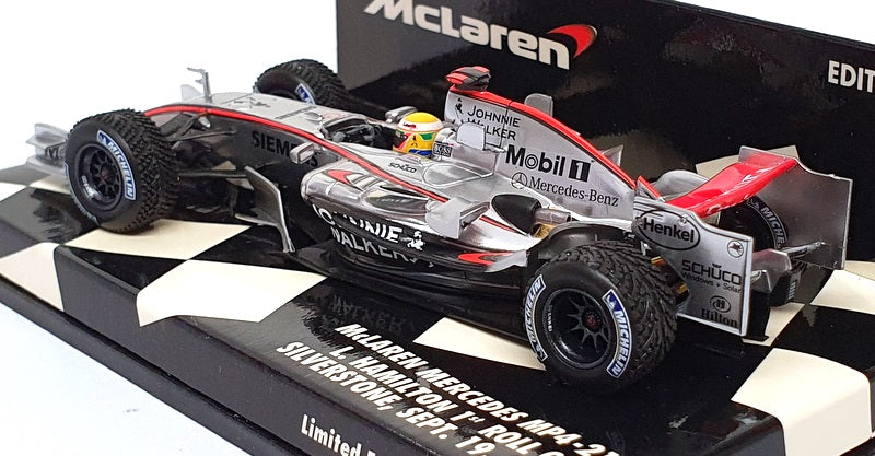 Minichamps 1/43 Scale 530 064384 - F1 McLaren Mercedes MP4-21 Hamilton 2006