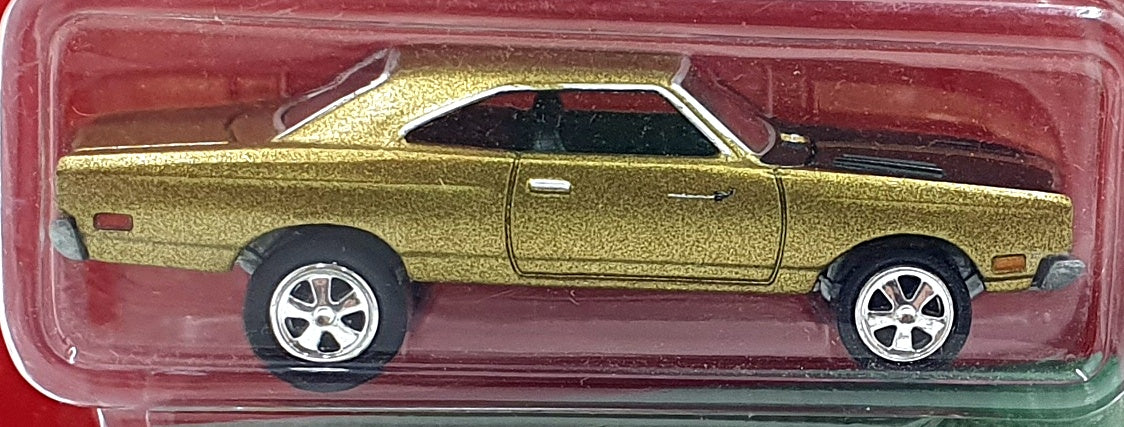 Johnny Lightning 1/64 Scale JL 580-02 - 1969 Plymouth Road Runner - Met. Gold