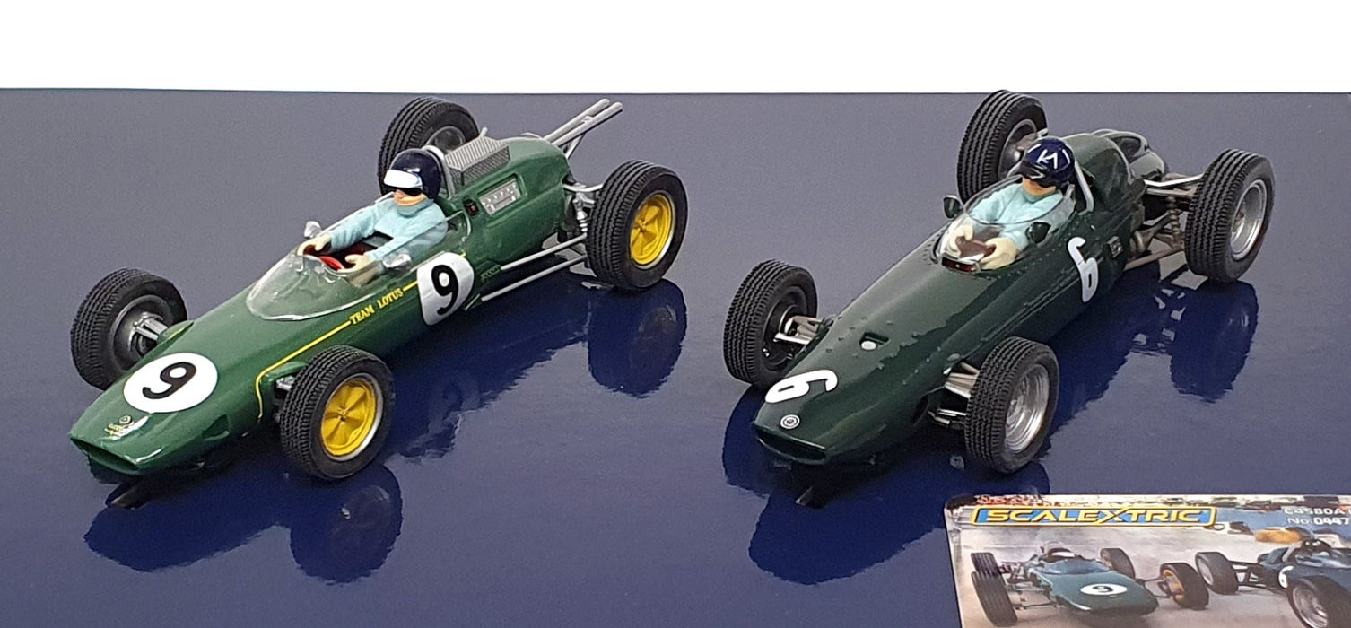 Scalextric 1/32 Scale C4580A - 1963 F1 Monaco GP Twin Pack Lotus 25 v BRM P57