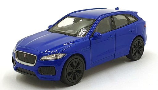 Welly Model 12cms Pull Back and Go 301125B - Aston Martin V12 Vantage - Blue