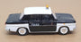 Norev 1/43 Scale Diecast 8609P - Renault R8 Police Car - Black/White