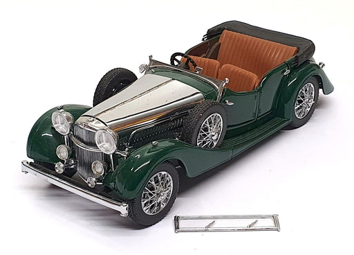 Franklin Mint 1/24 Scale Diecast 30126A - 1938 Alvis 4.3 Litre - Green