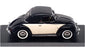 Minichamps 1/43 Scale MIN 052140 - VW Hebmuller Softtop - Black/Cream