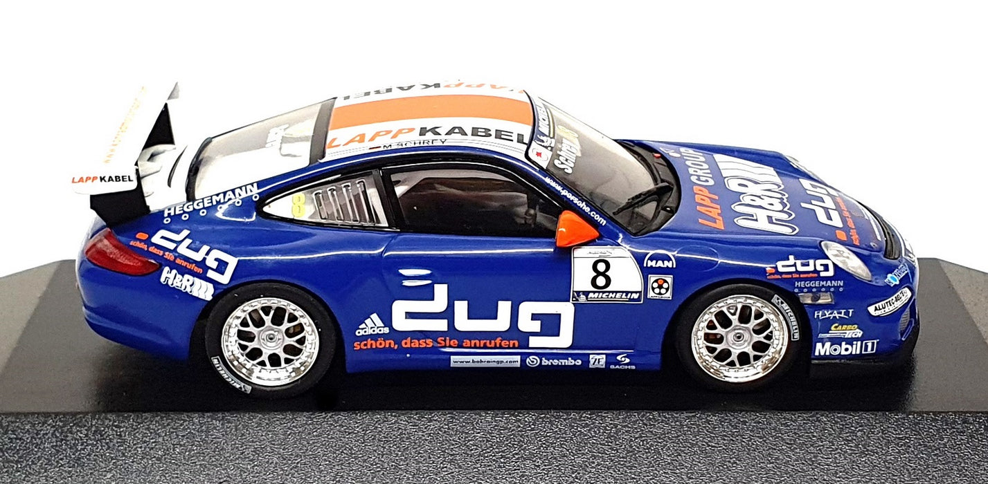 Minichamps 1/43 WAP 020 132 17 Porsche 911 GT3 Michelin Supercup 2006 Schrey