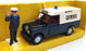 Dinky Toys Original Diecast 277 -  Police Land Rover With Figure - Dk Blue/White