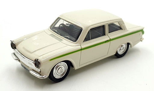 Corgi 1/43 Scale Diecast D708/1 - 1963 Lotus Cortina Mk1 - White/Green