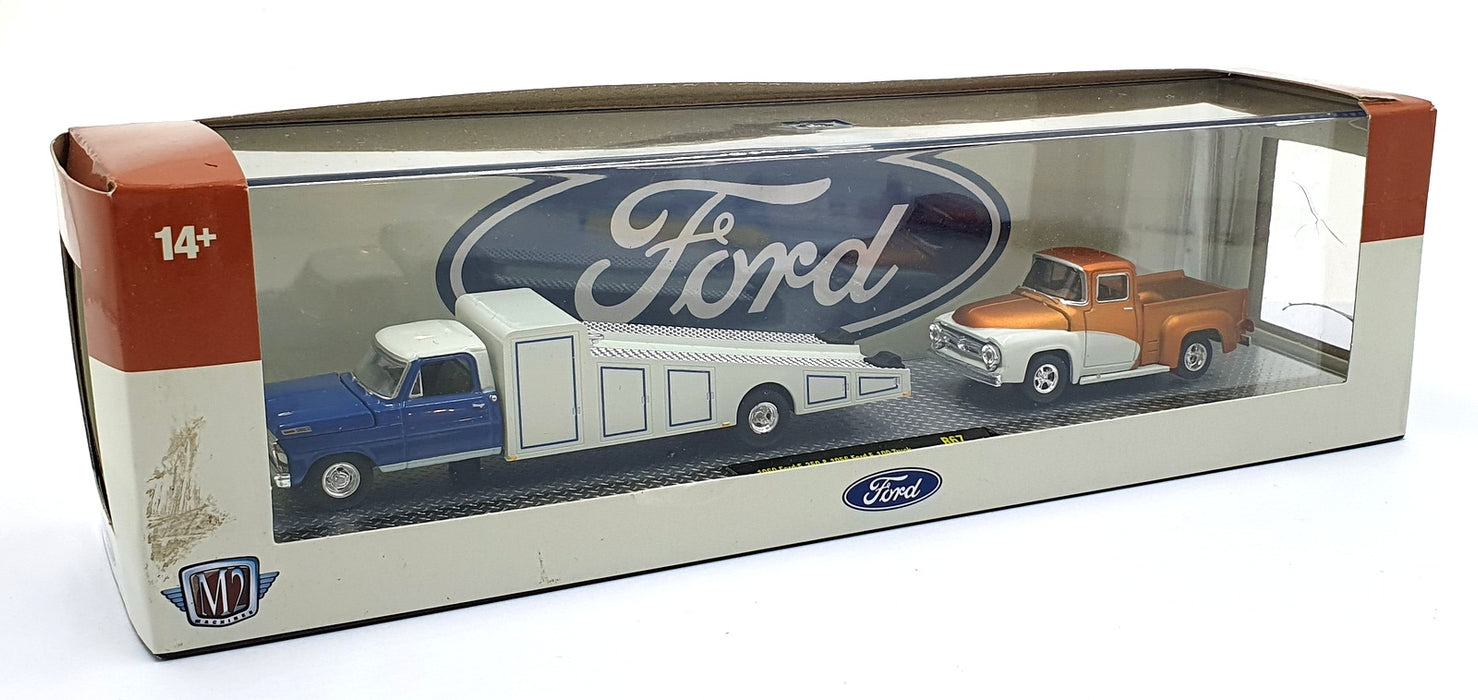 Castline M2 Machines 1/64 Scale R67 - 1969 Ford F-350 and 1956 Ford F-100 Truck