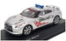 Corgi 1/43 Scale 03741PF - Nissan GT-R (R35) Official Car Fuji Speedway - Silver