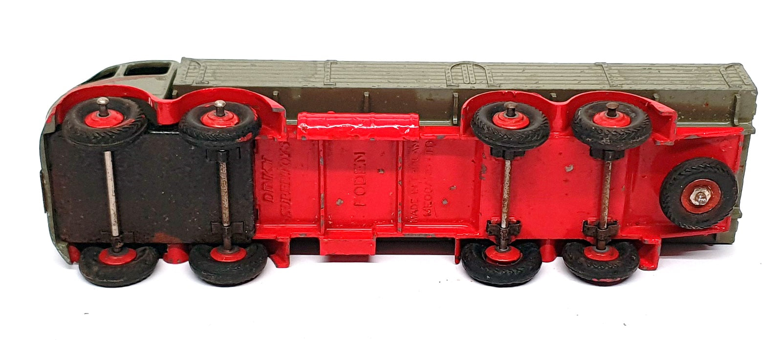 Dinky Supertoys 30526H - Foden Diesel 8W Wagon - Grey/Red REPAINT