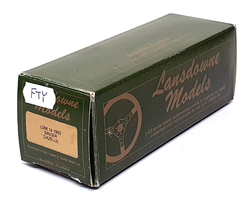 Lansdowne Models 1/43 Scale LDM14 - 1963 Singer Gazelle - Green