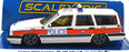 Scalextric 1/32 Scale Slotcar C4597 - Volvo 850 Estate Emergency - Police