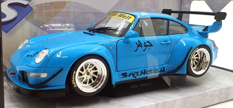 Solido 1/18 Scale S1808501 - Porsche RWB Body Kit Shingen 2018 - Blue