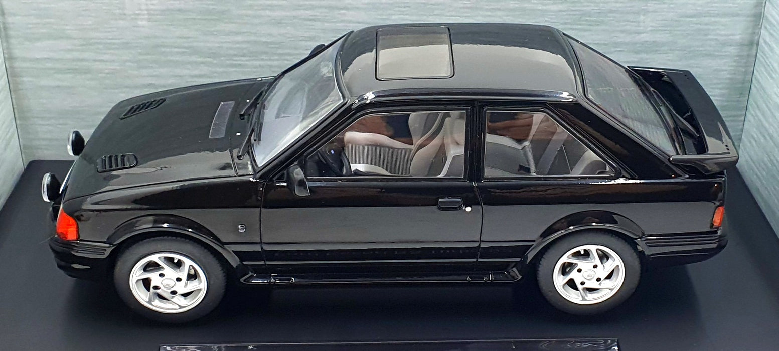 Model Car Group 1/18 Scale MCG18546 - Ford Escort MK IV RS Turbo S2 - Black