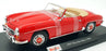Maisto 1/18 Scale Diecast 46629 - 1955 Mercedes-Benz 190SL - Red