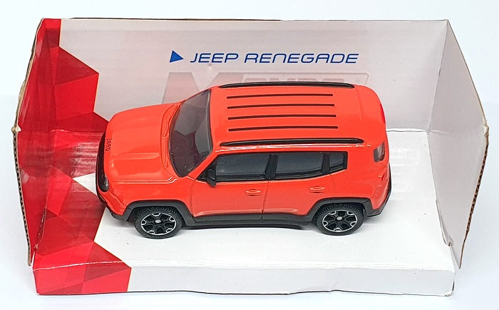 Mondo Motors 1/43 Scale Diecast 53140 - Jeep Renegade - Orange
