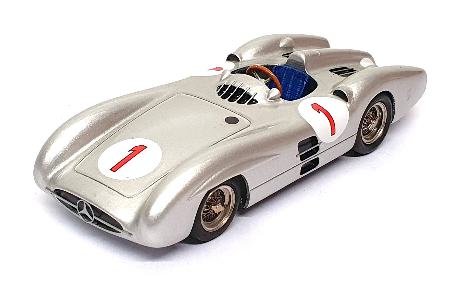 Provence Moulage 1/43 Scale 7226W - 1954 Mercedes Benz W196 #1 - Silver