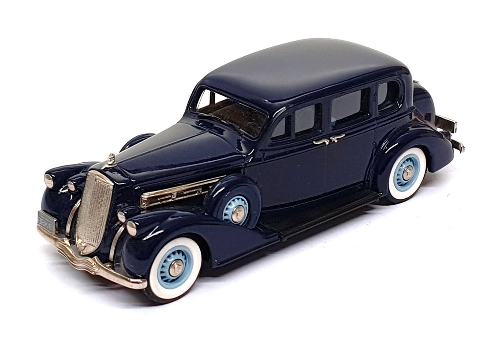 Brooklin Models 1/43 Scale BRK81 - 1936 Pierce Arrow 1601 Sedan - Dk. Blue